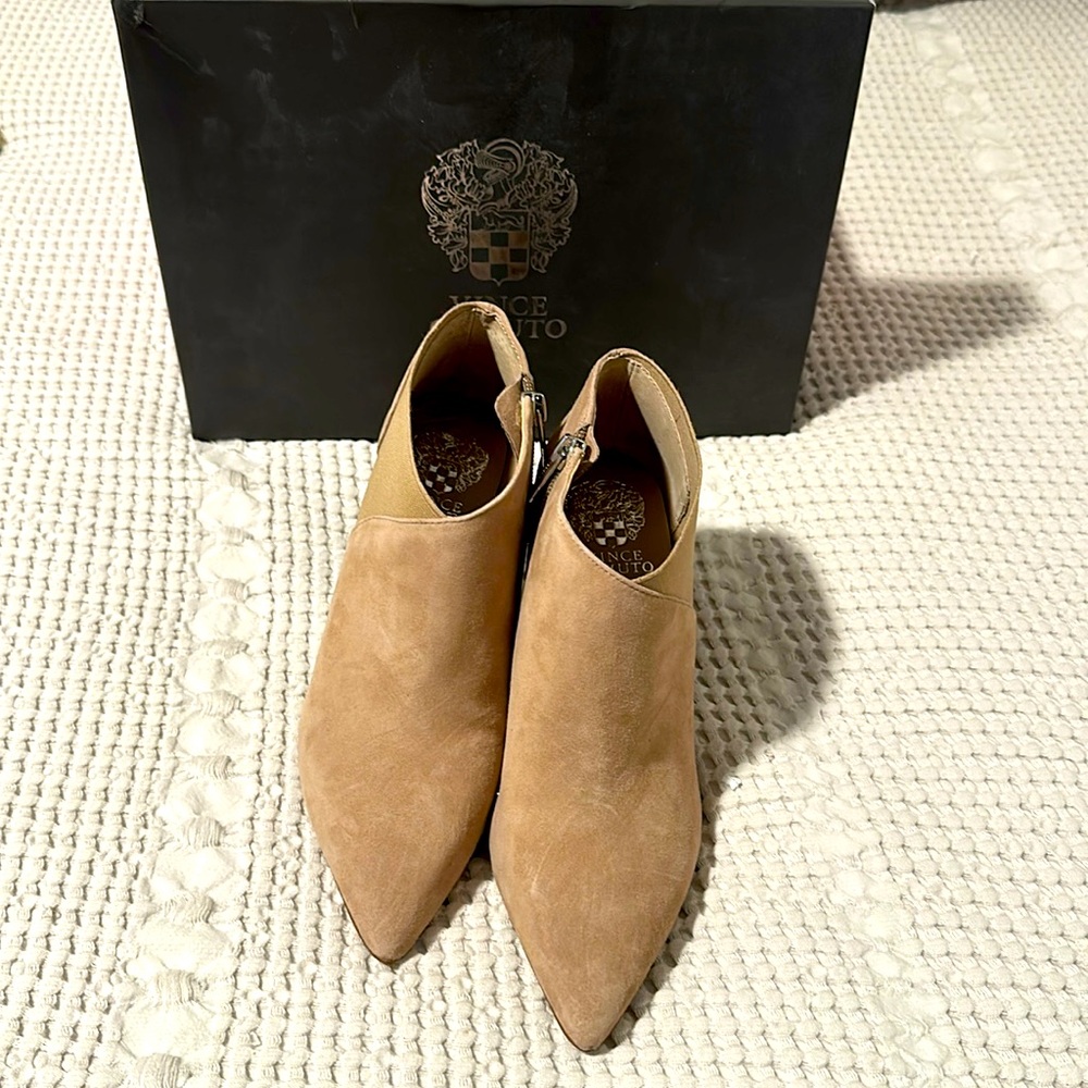 Suede Booties size 7